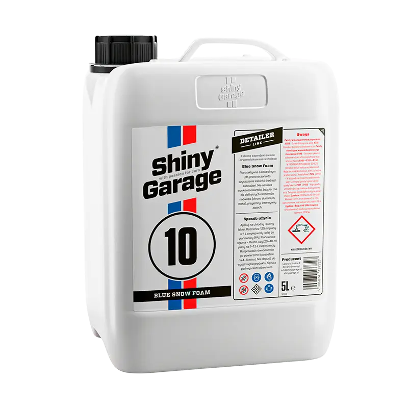 Shiny Garage Blue Snowfoam 5000ml