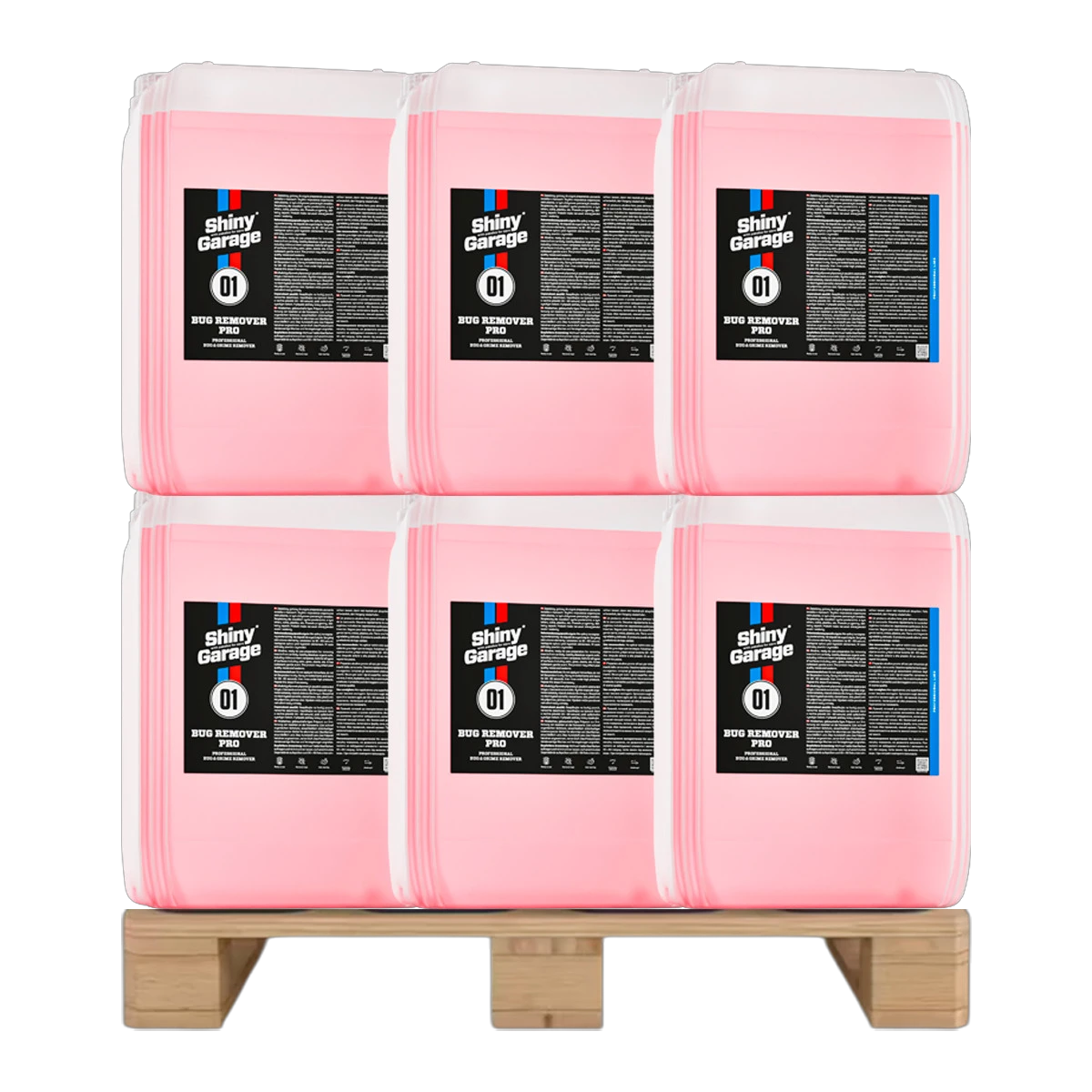 Shiny Garage Bug Off Pro Insektfjerner 25 liter 6 stks