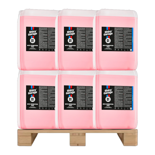 Shiny Garage Bug Off Pro Insektfjerner 25 liter 6 stks