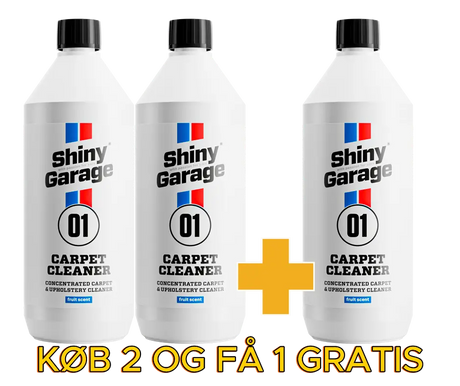 Shiny Garage Carpet Cleaner 2+1