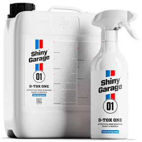 Shiny Garage D-TOX ONE Fælgrens & Flyverustfjerner 500ml + 5000ml