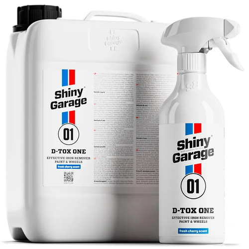 Shiny Garage D-TOX ONE Fælgrens & Flyverustfjerner 500ml + 5000ml