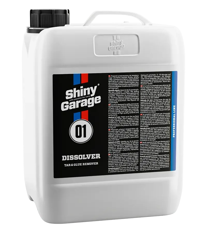 Shiny Garage Dissolver Tjærefjerner 5 Liter
