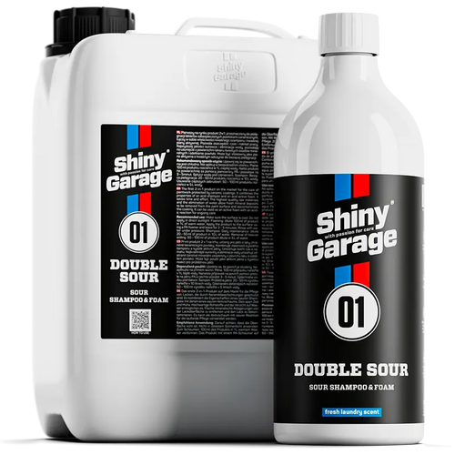 Shiny Garage Double Soulr Bilshampoo & Snowfoam 1000ml + 5000ml