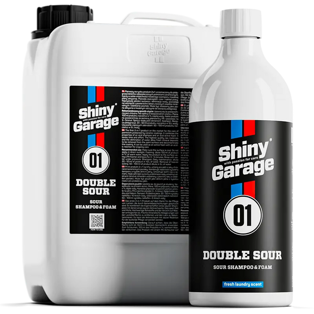 Shiny Garage Double Soulr Bilshampoo & Snowfoam 1000ml + 5000ml
