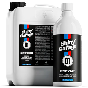 Shiny Garage Enzyme Microfiber Vaskemiddel 1000ml + 5000ml
