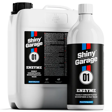 Shiny Garage Enzyme Microfiber Vaskemiddel 1000ml + 5000ml