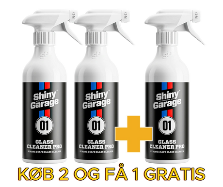 Shiny Garage Glass Cleaner Pro 2+1