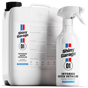 Shiny Garage Interior Quick Detailer Tekstilrens 500ml + 5000ml