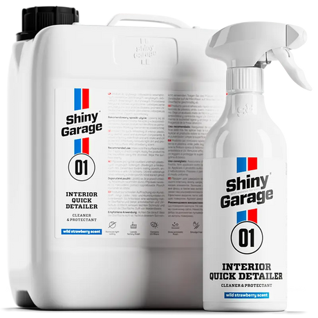 Shiny Garage Interior Quick Detailer Tekstilrens 500ml + 5000ml