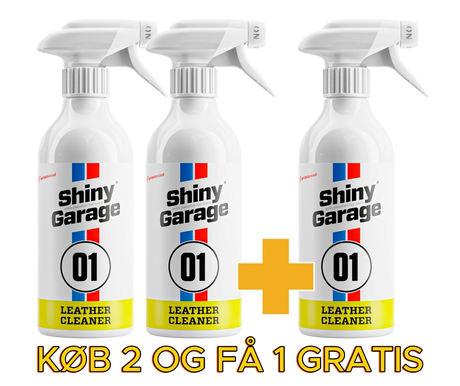 Shiny Garage Leather Cleaner 2+1