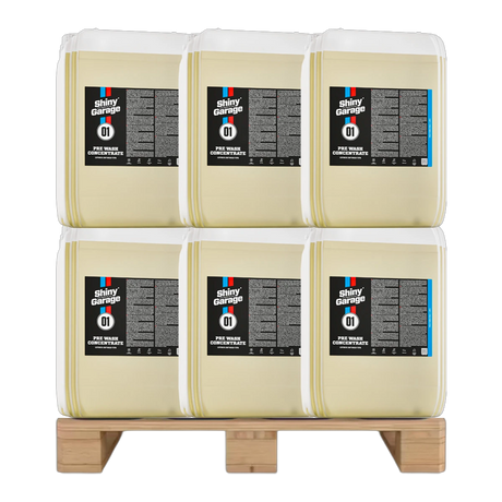 Shiny Garage Pre Wash Concentrate Forvask og Snowfoam 25 liter 6 stks