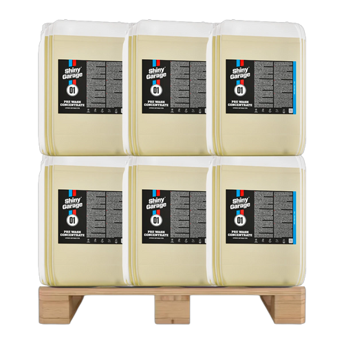 Shiny Garage Pre Wash Concentrate Forvask og Snowfoam 25 liter 6 stks