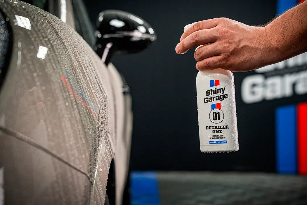 Shiny Garage quick detailer one 500ml i brug