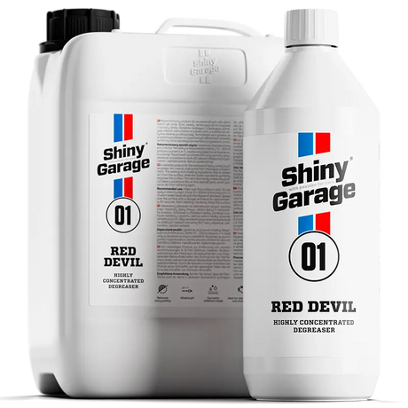 Shiny Garage Red Devil degreaser affedter 1000ml + 5000ml