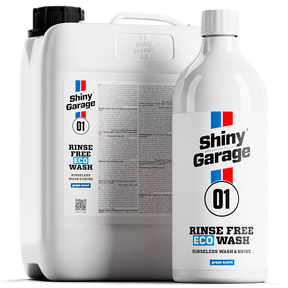 Shiny Garage Rinse Free ECO Wash Skyllefri Autoshampoo 1000ml + 5000ml