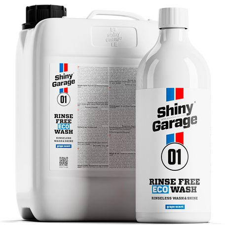 Shiny Garage Rinse Free ECO Wash Skyllefri Autoshampoo 1000ml + 5000ml