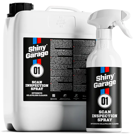 Shiny Garage Scan Inspection Spray Lakrens 500ml + 5000ml