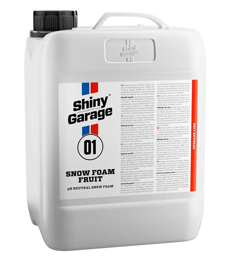 Shiny Garage Snow Foam Fruit Snowfoam 5 Liter