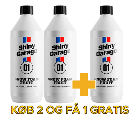 Shiny Garage Snowfoam Fruit 2+1