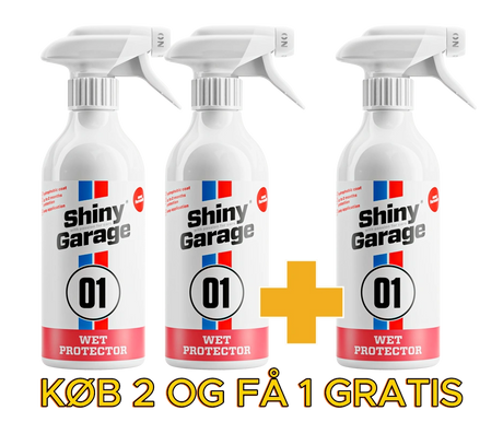 Shiny Garage Wet Protector 2+1