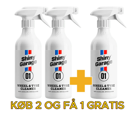 Shiny Garage Wheel and tire cleaner 2+1