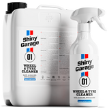Shiny Garage Wheel & Tire Cleaner Fælgrens Dækrens 500ml + 5000ml