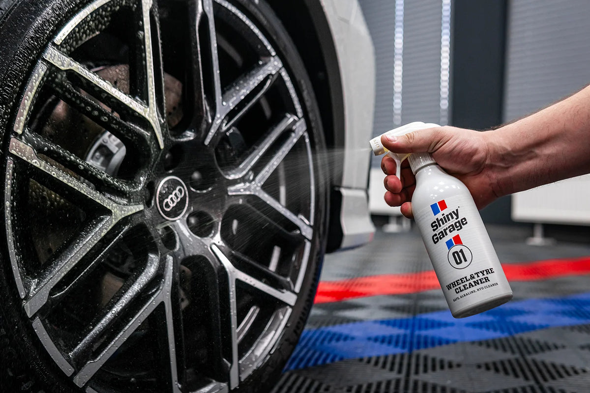 Shiny Garage Wheel Tire Cleaner Fælgrens sprøjtes på fælg