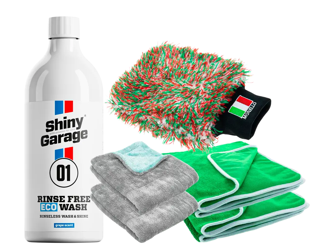 Skyllefri bilvask pakke