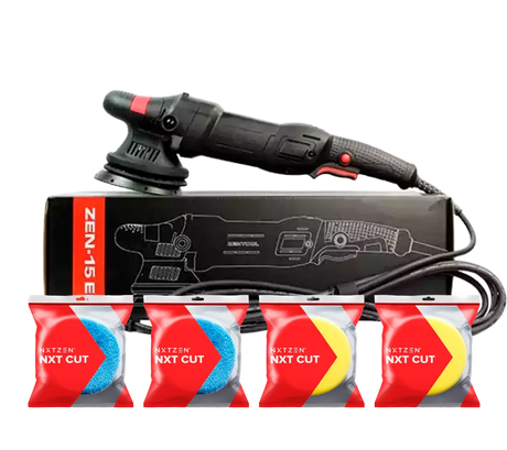 Polermaskine pakke Zentool ZEN 15E dual action polermaskine