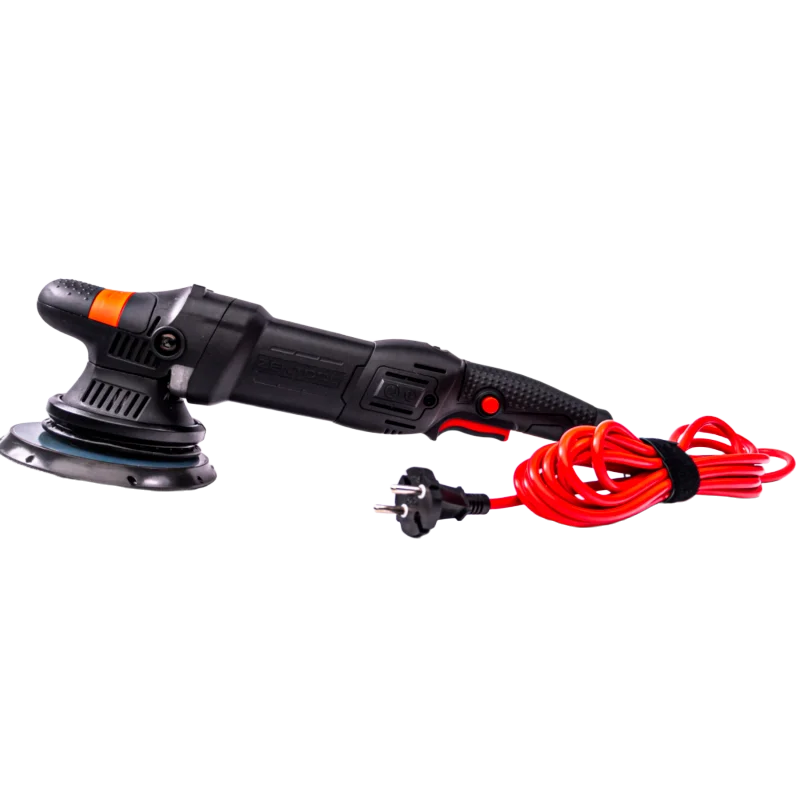 Zentool ZEN 21E2 Dual Action Polermaskine 150mm 6'' set fra venstre side med ledning